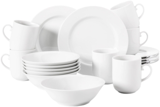 Seltmann Weiden Rondo/Liane Weiß Frühstücks-Set 18-teilig - DS