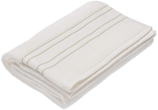 Dekoria Badetuch Gunnar 70x140 cm creamy white green
