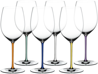 RIEDEL 7900/0-24 FATTO A MANO Cabernet Weinglas 6er VORTEILSSET