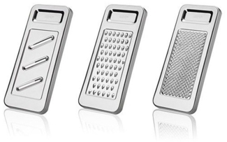 Gefu Gefu Set mit 3 Mini-Retaro-Gemüsereiben G10411