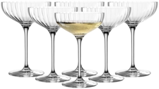 Leonardo POESIA Champagnerschale 260 ml 6er Set