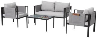 TrendLine Gartenmöbel-Set Amalfi 4-teilig