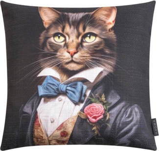 MAGMA Kissenhülle Snobby - ca. 45x45 cm Katze