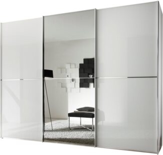 STAUD Schwebetürenschrank Sinfonie Plus, edles Design in hochwertiger Qualität, Made in Germany (in 4 verschiedenen Ausstattungen erhältlich) Mit kombinierter Glas-Spiegel-Front, viele Varianten