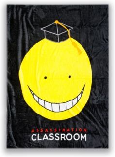 Assasination Classroom Decke Weiche Fleecedecke 130x160 cm für Kinder & Erwachsene