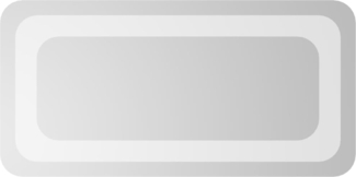 vidaXL LED-Badspiegel 20x40 cm 3154088