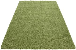 Shaggy Teppich LIFE GREEN 120 X 170cm Rechteck