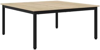 vidaXL Couchtisch Sonoma 100 x 100 x 45 cm Holzwerkstoff 892585