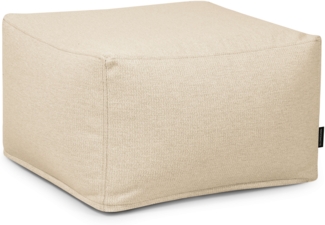 Sitzsack ‘Softbox‘, Bezugstoff - Dunes, 100% Olefin, Sand, 40x70x70 cm.