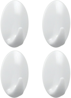 METALTEX Hafthaken Eiform klein 4er 102888