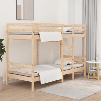 Etagenbett 90x200 cm Massivholz Kiefer [3139829]