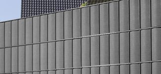 Floraworld Sichtschutzstreifen 201,5x19 cm anthrazit - 5 Stk.