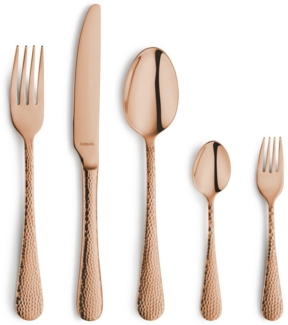 Kuppels Home CRYSTAL Besteckset 30-teilig PVD rosé gehämmert