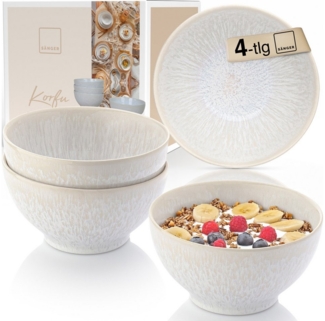 SÄNGER Müslischalen Set Korfu 4 teilig
