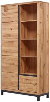Bücherregal Wildeiche 100x40x200 natur geölt VILLANDERS #139
