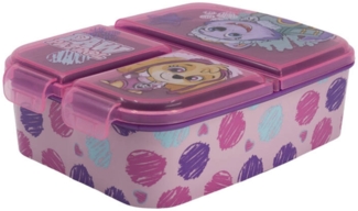 Lunchbox für Kinder mit 3 Fächern aus Kunststoff verschiedene Motive PawPatrol Girls