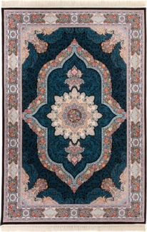 Morgenland Orientteppich - Ariane - rechteckig - 150x100 - Dunkelblau