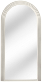 riess-ambiente Spiegel ART DECO 160cm weiß (Einzelartikel, 1-St), Flur · Kunststoff · Rahmen · Rundbogen · Ganzkörper · Groß · Modern