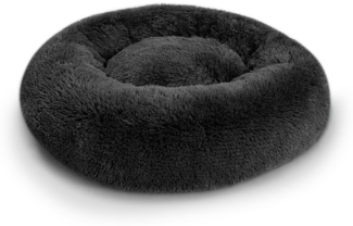 FAVRE Tierbett Sweet Donut Hundebett Katzenbett Shaggy Flauschig versch. Größen, Polyester, verschiedene Größen, verschiedene Farben, Flauschiges Hundebett