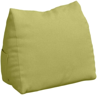 vidaXL Rückenkissen Hellgrün 60 x 20 x 50 cm Stoff 42015041
