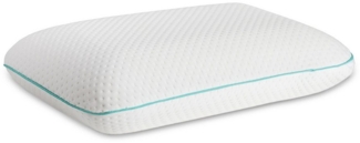 Abakuhaus Visko-Kissen Viskoelastisches atmungsaktives Kissen mit Belüftungslöchern, Füllung: 100% Visco Schaum, Bezug: 100% Polyester, 1, Viskoelastisches