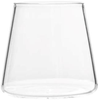 Zoha 6er Set Glas Esposito Cup Getränkebecher Cocktail- 350 ml - Heißgetränke , Borosilikatglas, Hitzebeständig Trinkglas Cocktailgläser Eiskaffeegläser Tee Saft