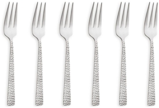 Amefa FELICITY Kuchengabel Set 6-teilig gehämmert