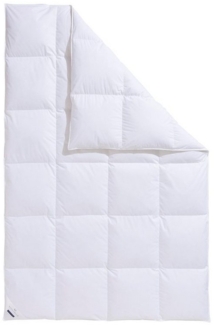 billerbeck Daunenbettdecke Eliana 90, Bettdecken für den Winter, Füllung: 90% Daunen, 10% Federn, Bezug: 100% Baumwolle, Die Daunendecke für das ganze Jahr