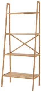 KOMFOTTEU Leiterregal Standregal, mit 4 Ebenen, 60 x 35,5 x 148 cm