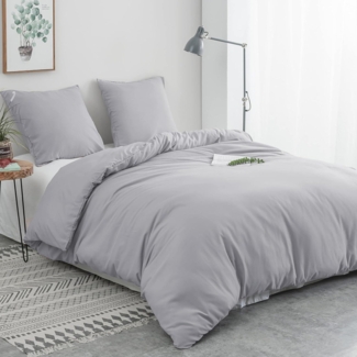 Winter Bettwäsche Microfaser 1 Bettbezug 200x200cm + 2 Kissenbezug 80x80cm YKK