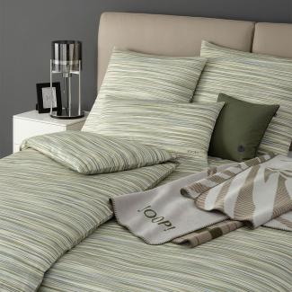 JOOP Mako-Satin Bettwäsche Vivid lime|240x220 cm + 2x 40x80 cm