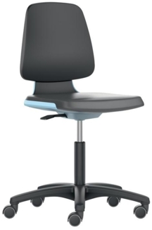 Stuhl Labsit 2 blau Integr. Schaum,m. Rollen