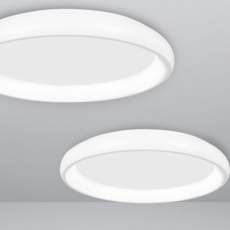 Nova Luce 8105605 ALBI LED Deckenleuchte 1-flammig 3000K Weiss 41cm