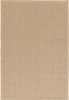 OTTO home Teppich Arona, Sisal-Optik mit Bordüre, auch für Balkon und Terrasse, rechteckig, Höhe: 7 mm, In- und Outdoor geeignet, Wetterfest & UV-beständig