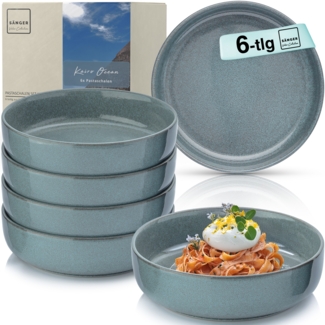 SÄNGER Steingut Pastaschalen Kairo Ocean 6 teilig