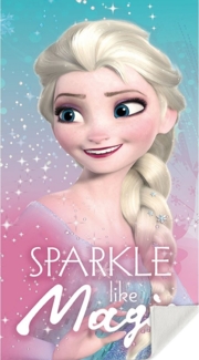 Disney Strandtücher Frozen Handtuch Kinder Badetuch XXL Anna Elsa die Eiskönigin 70x140 cm, 100 % Baumwolle