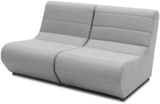 Gartenlounge Set 1 Boudicca 146 x 80 x 102 mit Outdoorbezug in silber