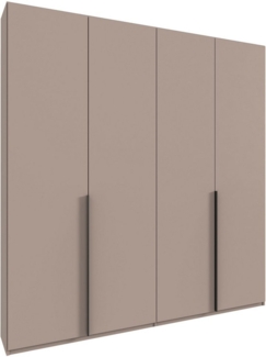 Wimex Kleiderschrank Mugano,in 8 Breiten,3 Höhen,2 Tiefen, viele Farben, Made in Germany (in Basic oder Premium Ausstattung) mit langen oder kurzen Griffen aus Metall, mit oder ohne Spiegel