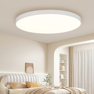 JDONG LED Deckenleuchte 24W/36W/54W/72W Weiße Deckenlampe Rund, LED LAMP, 3000k Warmweiß /4000k Natürliches, Lampen für Badezimmer Schlafzimmer Flur Küche Balkon Keller Büro Flur