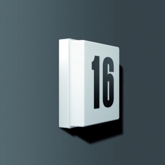 RZB LED-Hausnummernleuchte Unterteil weiß 221167.002.25