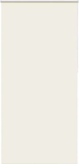 vidaXL Verdunkelungsrollo Cremeweiß 105x210cm Stoffbreite 100,7cm 4011701
