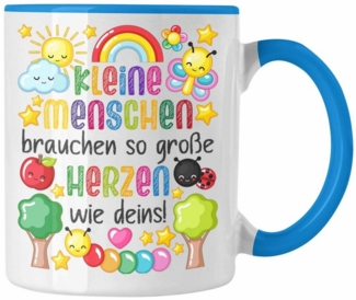 Trendation Tasse Trendation - Erzieherin Tasse Geschenk Danke Dankeschön Abschiedsgesch