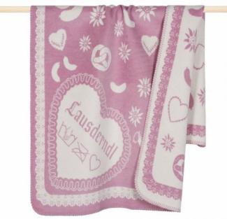 pad Babydecke Lauser Pink (75x100cm) 10256-M40-7510