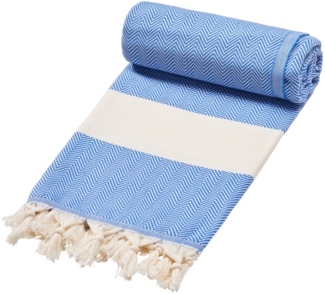 Sowel Hamamtuch Homey Hamam, 100x200 cm, 100% Baumwolle, Strandtuch, Saunatuch
