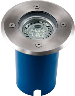 Heitronic Nr. 36850-HE Bodeneinbaustrahler Potsdam Rund edelstahl GU10 IP67
