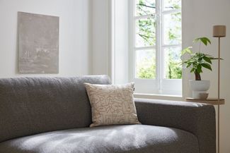 Musterring Dekokissen Silhouet, mit Leinenanteil