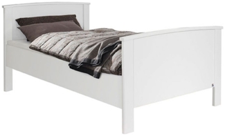 Komfortbett Taurus / Torrent , Holzwerkstoff , Weiß , 110 x 85 x 209 cm