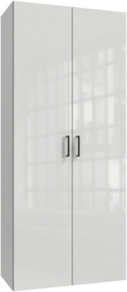 Wimex Kleiderschrank Mugano,in 8 Breiten,3 Höhen,2 Tiefen, viele Farben, Made in Germany (in Basic oder Premium Ausstattung) mit langen oder kurzen Griffen aus Metall, mit oder ohne Spiegel