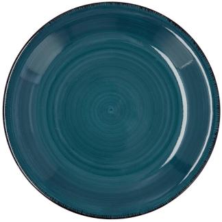 Dessertteller Quid Vita aus Keramik Blau (19 cm) (12 Stück)