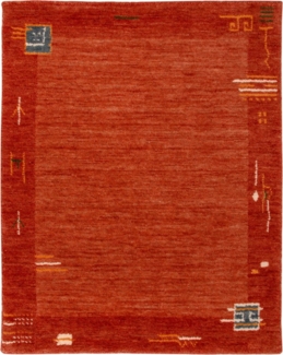 Morgenland Gabbeh Teppich - Softy - 90x60 cm - rot